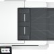 HP LaserJet Pro Stampante multifunzione 4102dwe, Bianco e nero, Stampante per Piccole e medie imprese, Stampa, copia, scansione, Stampa fronte/retro; Scansione fronte/retro; Scansione verso e-mail; Po 6