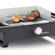 Severin PG 8123 STYLE EVO Grill Zona cottura Elettrico Nero, Acciaio inox 2500 W 2