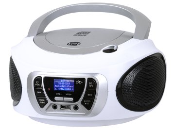 Trevi CMP 510 DAB Digitale 3 W DAB, DAB+, FM Bianco Riproduzione MP3