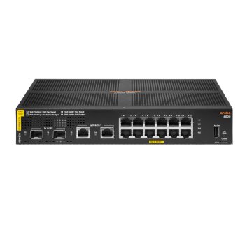 HPE Aruba Networking Aruba 6000 12G Class4 PoE 2G/2SFP 139W Gestito L3 Gigabit Ethernet (10/100/1000) Supporto Power over Ethernet (PoE) 1U