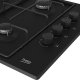 Beko HIGG 64123 SB piano cottura Nero Da incasso 60 cm Gas 4 Fornello(i) 5
