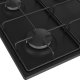 Beko HIGG 64123 SB piano cottura Nero Da incasso 60 cm Gas 4 Fornello(i) 6