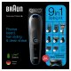 Braun All-in-one 81705166 regolabarba Batteria 13 2,1 cm Bagnato e secco Nero, Blu 9