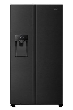 Hisense RS694N4TFF frigorifero side-by-side Libera installazione 535 L F Nero