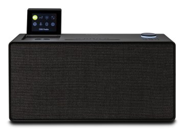 Pure EVOKE Home, CD, FM/DAB+-/Internet-Radi Altoparlante portatile stereo Nero 100 W