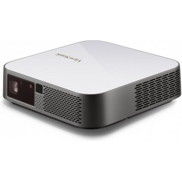 Viewsonic M2e Proiettore a corto raggio 1000 ANSI lumen LED 1080p (1920x1080) Compatibilità 3D Grigio, Bianco