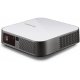 Viewsonic M2e Proiettore a corto raggio 1000 ANSI lumen LED 1080p (1920x1080) Compatibilità 3D Grigio, Bianco 2