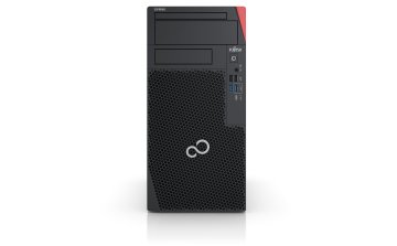 Fujitsu ESPRIMO P6012 Intel® Core™ i5 i5-12400 16 GB DDR4-SDRAM 512 GB SSD Windows 11 Pro Desktop PC Nero, Rosso