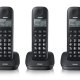 Brondi Gala Trio Telefono DECT Identificatore di chiamata Nero 2