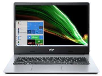 Acer Aspire 1 A114-33-C4FF Intel® Celeron® N N4500 Computer portatile 35,6 cm (14") Full HD 4 GB DDR4-SDRAM 128 GB Flash Wi-Fi 5 (802.11ac) Windows 11 Home in S mode Italiano Argento