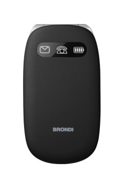 Brondi BROAMICOCOMFORTBKR 7,11 cm (2.8") Nero Telefono cellulare basico