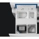 Electrolux EW6F384YQ lavatrice Caricamento frontale 8 kg 1351 Giri/min Bianco 10