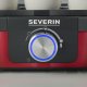 Severin EK 3168 6 uovo/uova 420 W Nero, Rosso, Acciaio inossidabile, Trasparente 6