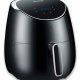 Severin FR 2445 friggitrice Singolo 5 L Indipendente 2000 W Friggitrice ad aria calda Nero, Metallico, Argento 2
