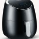 Severin FR 2445 friggitrice Singolo 5 L Indipendente 2000 W Friggitrice ad aria calda Nero, Metallico, Argento 3