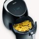 Severin FR 2445 friggitrice Singolo 5 L Indipendente 2000 W Friggitrice ad aria calda Nero, Metallico, Argento 5