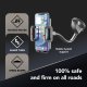 Cellularline Hug Flexi - Universal Supporto smartphone da auto con fissaggio a ventosa 12
