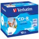 Verbatim CD-R AZO Wide Inkjet Printable 700 MB 52x 10 pz 2