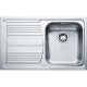 Franke LLL 611 Lavello montato su piano Rettangolare Acciaio inox 2
