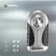 Varta Silver LED Light (incl. 3x Longlife Power AAA batterie e clip da appendere, compatto, robusto involucro in ABS) argento/nero per l'uso quotidiano, garage, pesca, auto, emergenze, interruzioni di 5