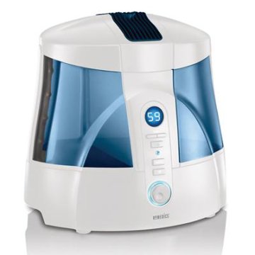 HoMedics HUM-20A-EU umidificatore Ultrasonico 8 L Blu, Bianco