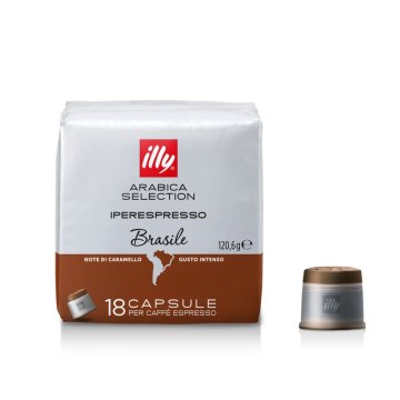 Illy Iperespresso Brasile Capsule caffè 18 pz