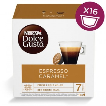 Nescafé Dolce Gusto Espresso Caramel Capsule caffè 16 pz
