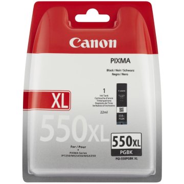 Canon PGI-550XL PGBK w/sec cartuccia d'inchiostro 1 pz Originale Resa elevata (XL)