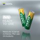 Varta Recharge Accu Power AA 2600 mAh Blister da 2 (Batteria NiMH Accu Precaricata, Mignon, batteria ricaricabile, pronta all'uso) 8