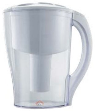 DCG Eltronic PA1002 N Filtraggio acqua Caraffa filtrante Bianco