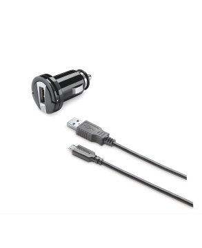 Cellularline USB Car Charger Kit 1A - Micro USB - Huawei, Xiaomi, Wiko, Asus and other smartphone
