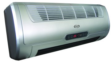 Argoclima Wally Argento 2000 W Riscaldatore ambiente elettrico con ventilatore