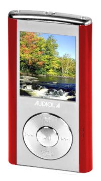 Audiola SDA-8458RD lettore e registratore MP3/MP4 Lettore MP4 8 GB Rosso