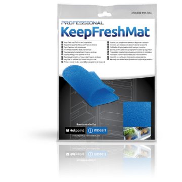 Hotpoint KeepFreshMat parte e accessorio per frigoriferi/congelatori Tappetino per uso domestico Blu