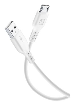 Cellularline USB Cable Color - Micro USB Cavo dati colorato e in materiale antigroviglio