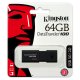 Kingston Technology DataTraveler 100 G3 unità flash USB 64 GB USB tipo A 3.2 Gen 1 (3.1 Gen 1) Nero 4