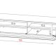 Munari GE150BI supporto TV e sistema audio 4 ripiani 3