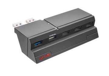 Trust GXT 215 PS4 5000 Mbit/s Nero