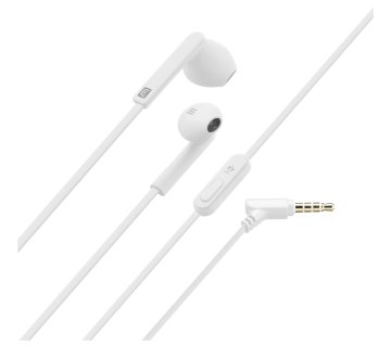 Cellularline MANTIS Auricolari stereo a capsula con microfono e tasto di risposta