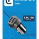 Cellularline USB Car Charger Dual - Universal Caricabatterie da auto con doppia porta USB 10W 4