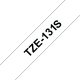 Brother TZE131S nastro per etichettatrice Nero trasparente TZe 2