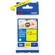 Brother TZE631S nastro per etichettatrice Nero su giallo TZe 2