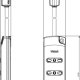 Vimar FP00404.C.B prolunghe e multiple 1,5 m 4 presa(e) AC Interno Bianco 3