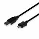 SBS 1m USB2.0/MicroUSB cavo USB USB A Micro-USB A Nero 3