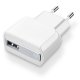 Cellularline USB Charger Kit 12W - Lightning - iPhone, iPad, iPod Caricabatterie da rete veloce 12W con cavo Lightning 3
