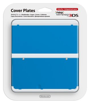 Nintendo New 3DS Cover 020 Blu