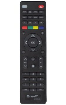 Bravo Mini Plus telecomando IR Wireless DTT, TV Pulsanti