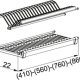 Franke 0398750 cestino e vassoio per lavello Acciaio inox 3