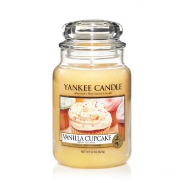 Yankee Candle 1093707E candela di cera Rotondo Vaniglia Arancione 1 pz