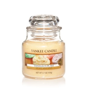 Yankee Candle 10.00138.0412-1 candela di cera Rotondo Vaniglia Arancione 1 pz